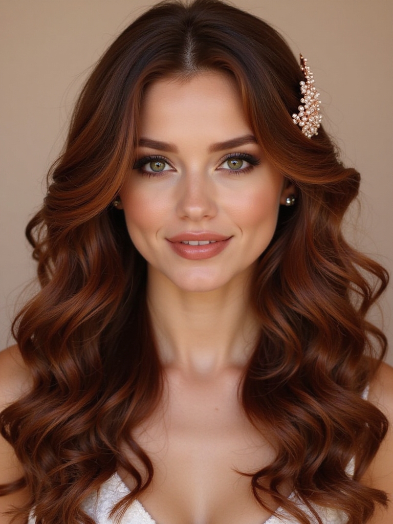 accessorize french curls creatively