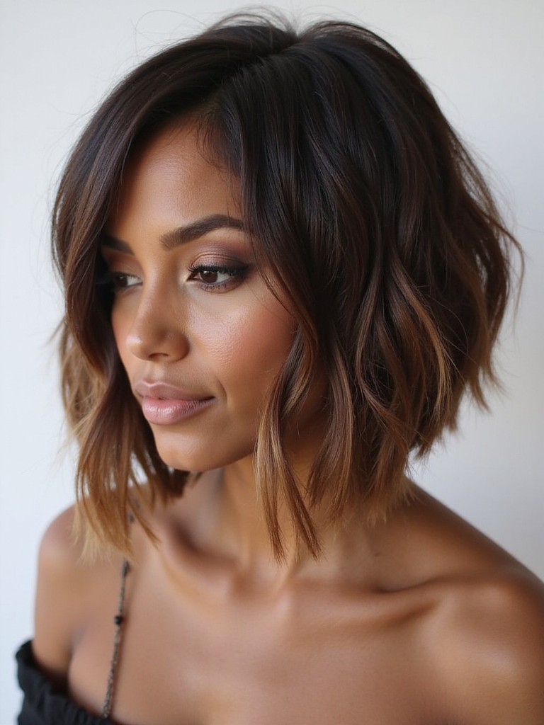 asymmetrical cuts enhance allure