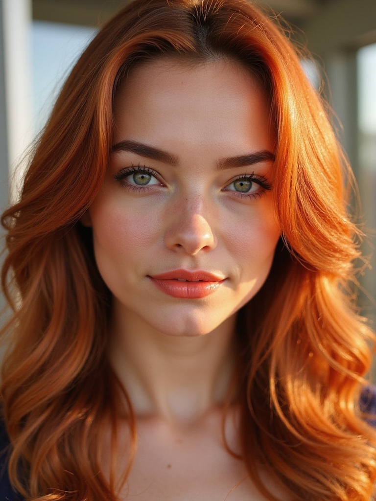 auburn hair celebrity inspiration