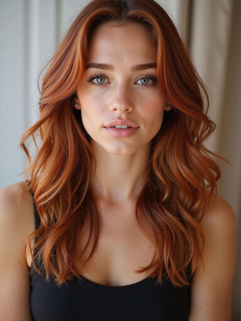 auburn hair styling tips