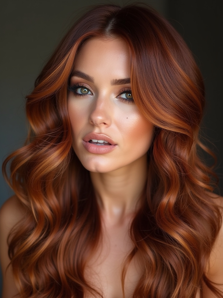 autumn inspired cinnamon hues