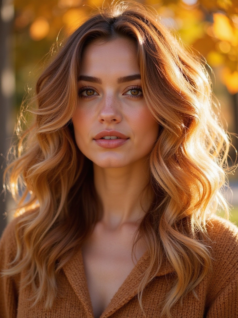 autumn s warm golden hues