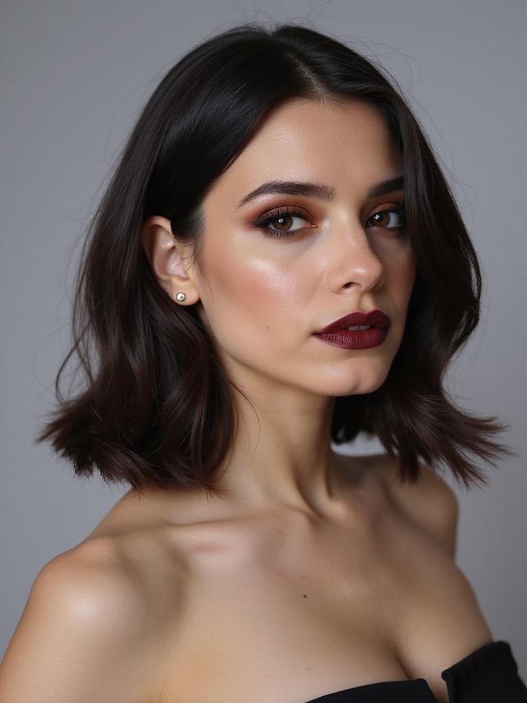 bold bob with undercut