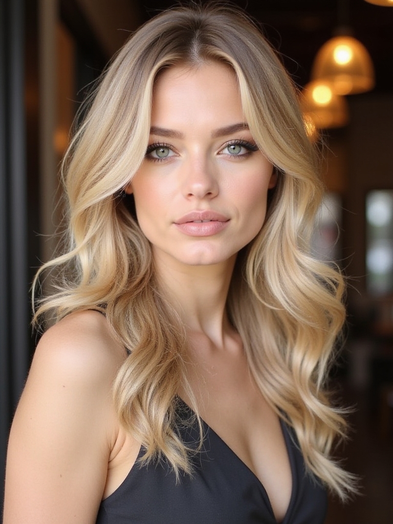 candlelight balayage s warm transformation