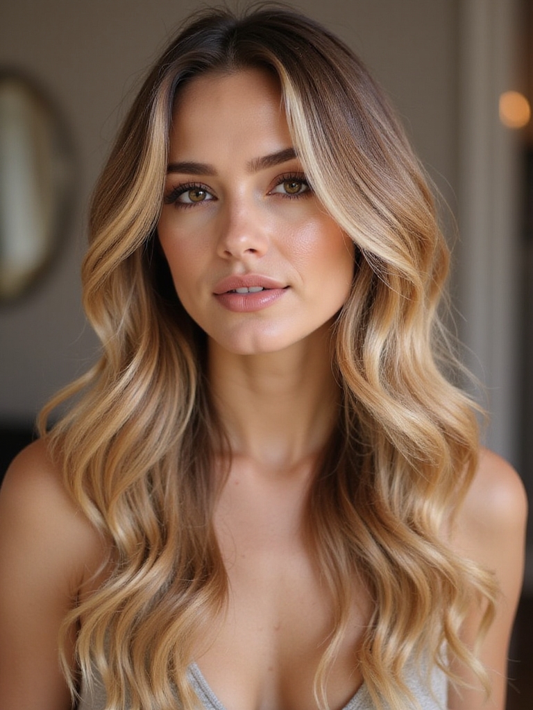 caramel blonde hair transformation