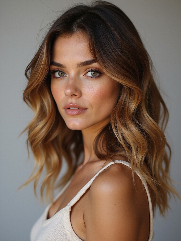 celebrity inspired lived in hair