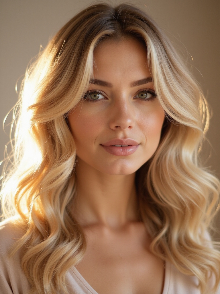 champagne blonde embodies elegance