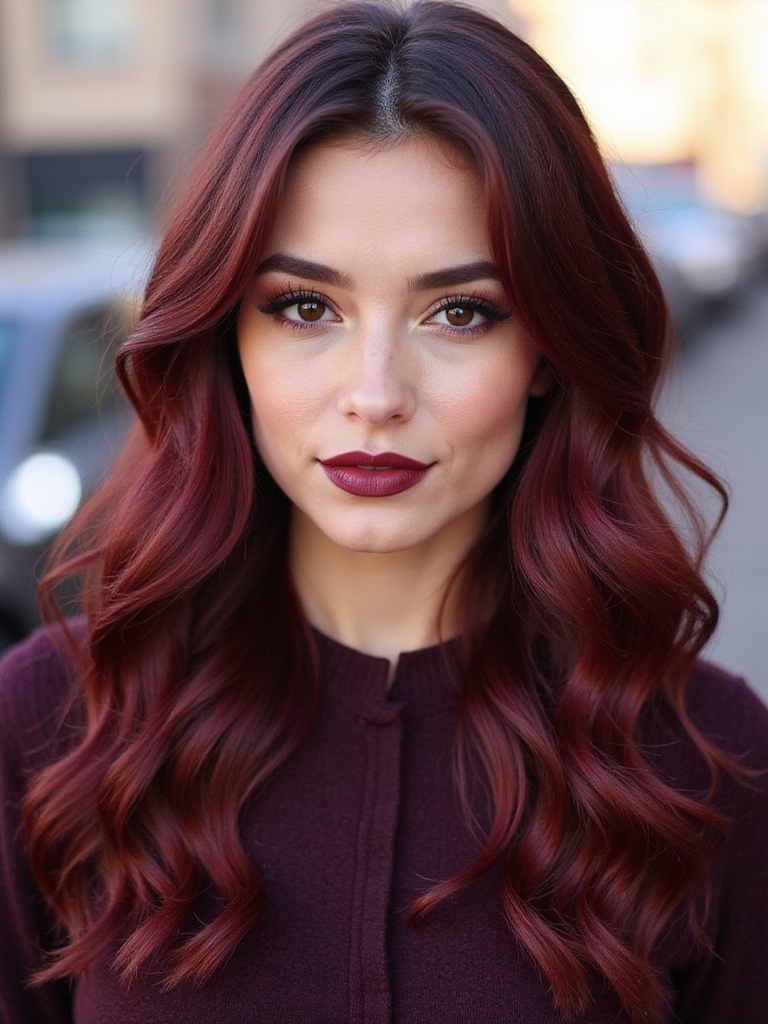 cherry red hair care