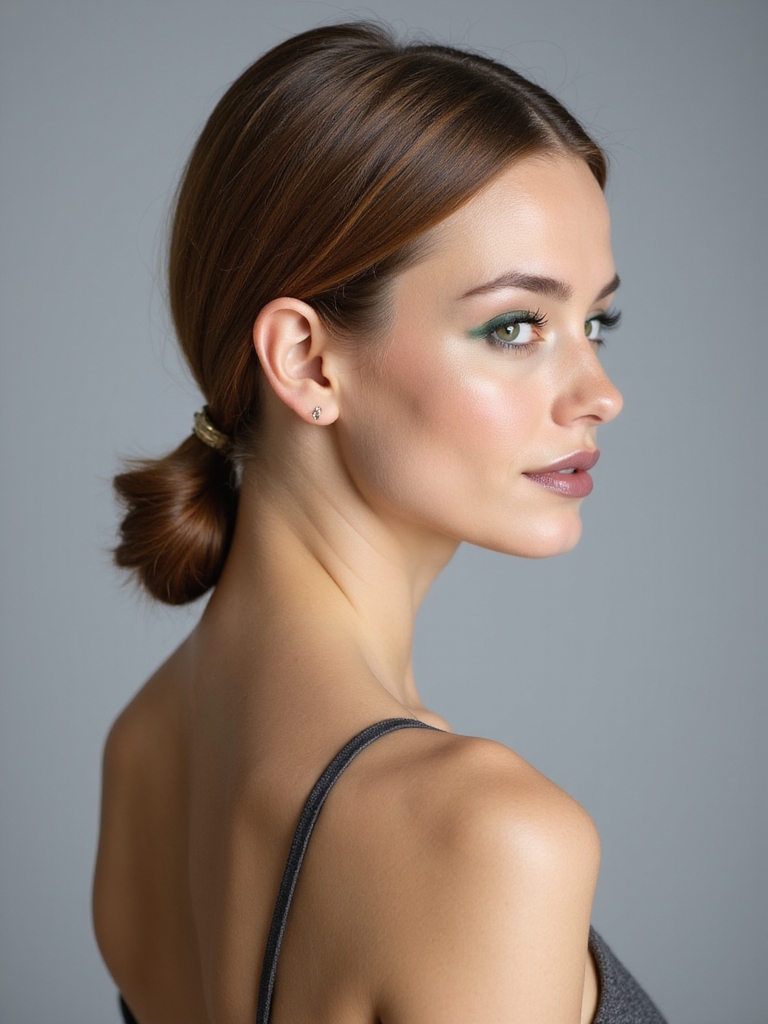 chic low ponytail tips