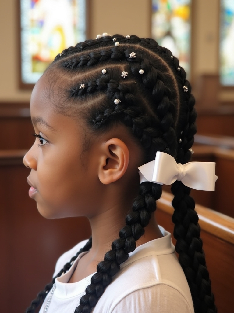 children s hairstyles in church