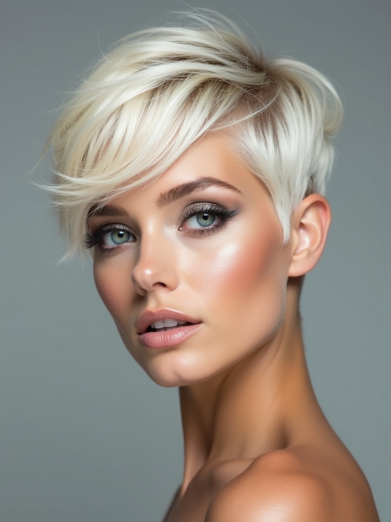 choosing flattering pixie cuts