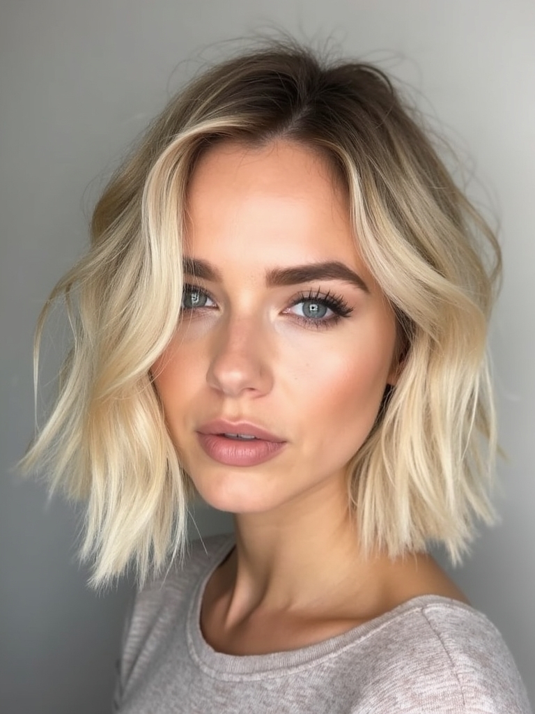 choppy bob for face shape