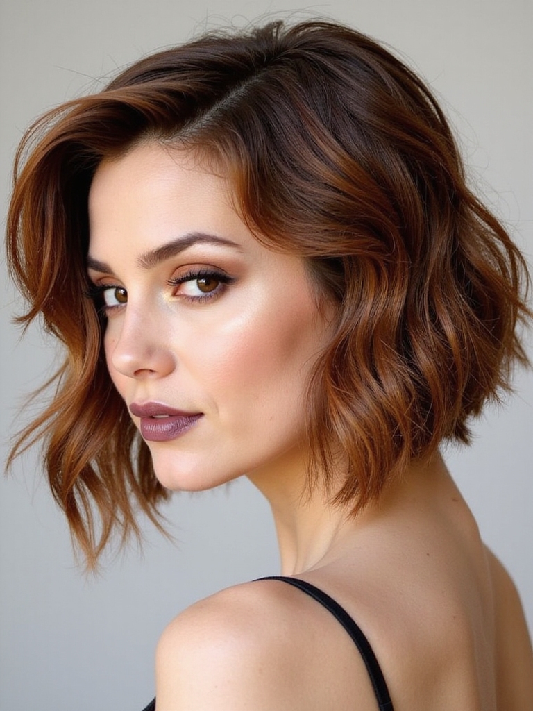 choppy bob stylish versatile low maintenance