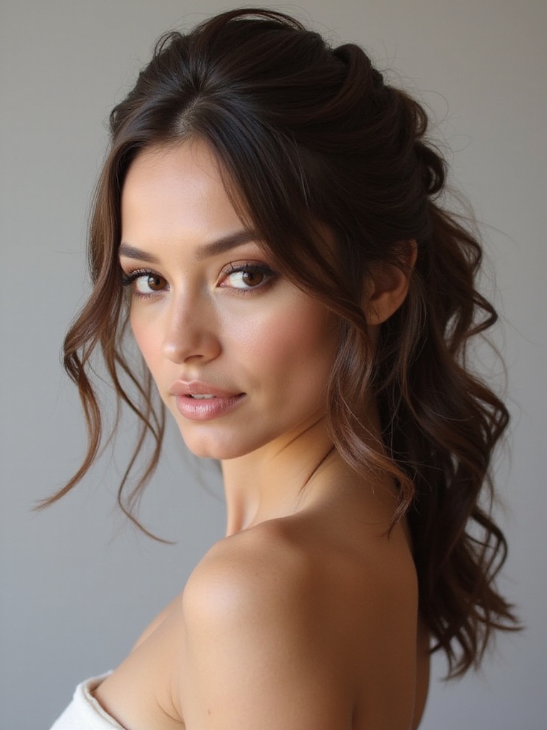 classic quick sophisticated hairstyle
