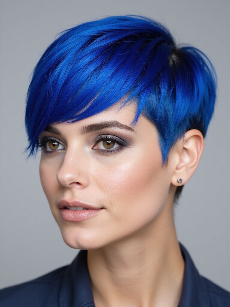 crisp cobalt shine elegance