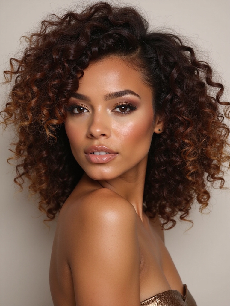 curly celebrity style inspiration