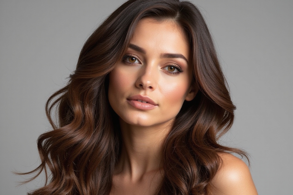 diverse brown hair shades