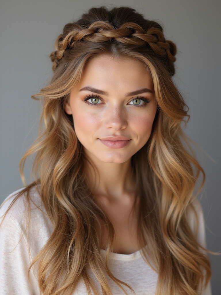 effortless cascading waterfall braid