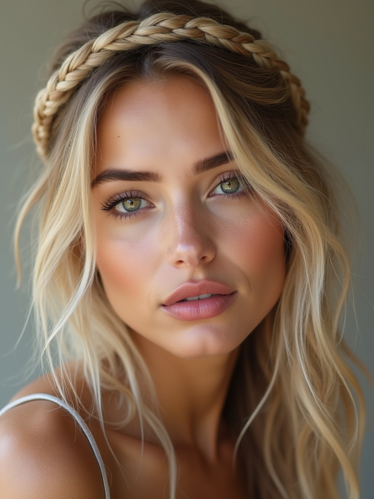 effortless chic braided headband