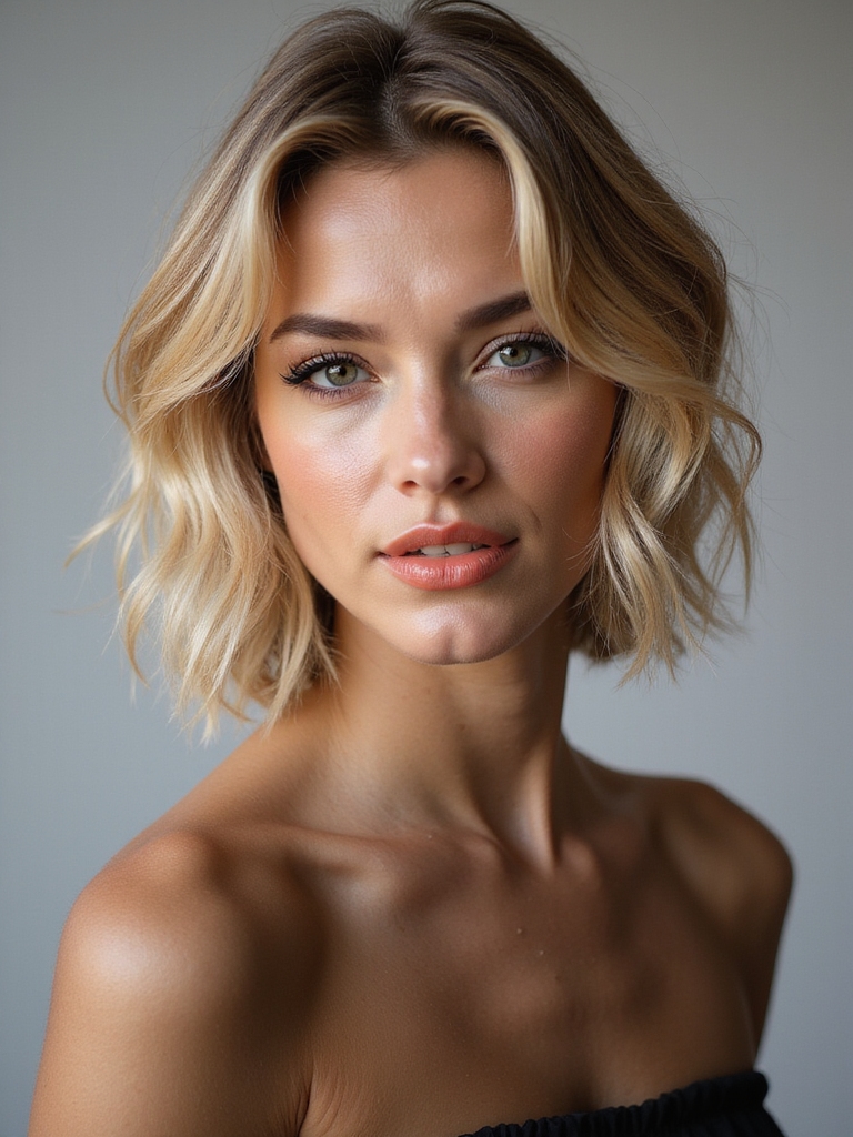 effortless chic textured lob