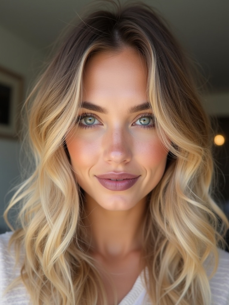 effortless loose waves style