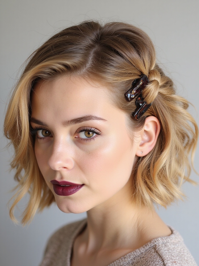 effortless short hair styling