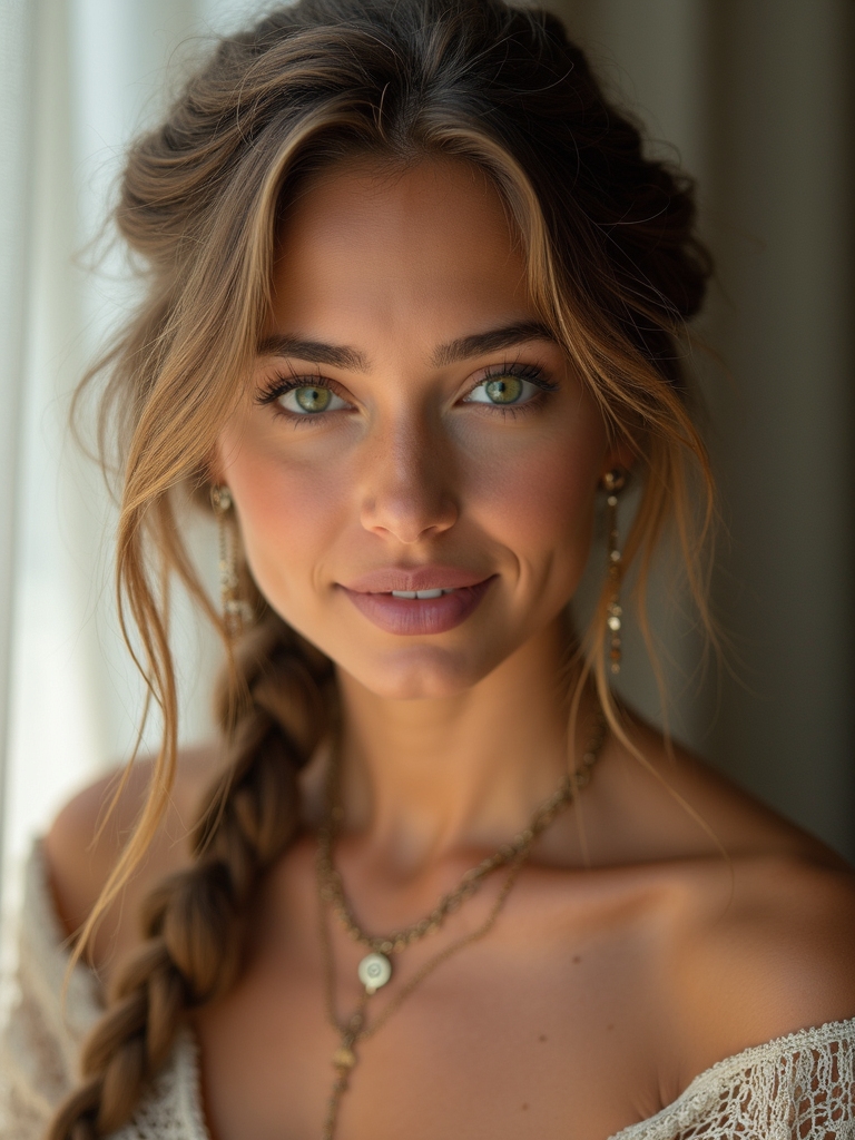effortless side braid styling