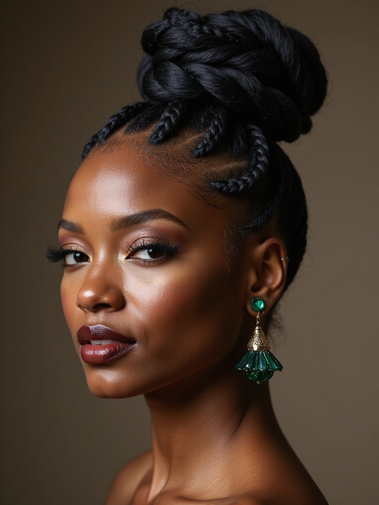 elegant quick timeless updo