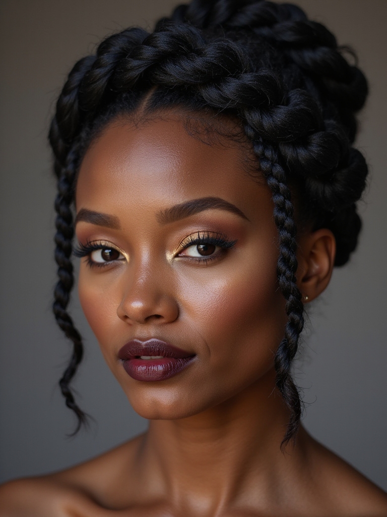 elegant secure versatile hairstyle