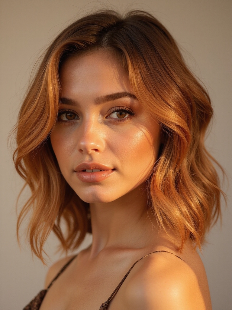 enchanting light auburn hairstyles