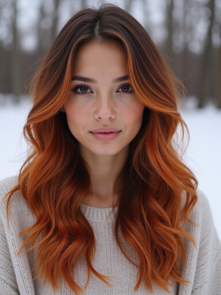 enchanting warm winter glow