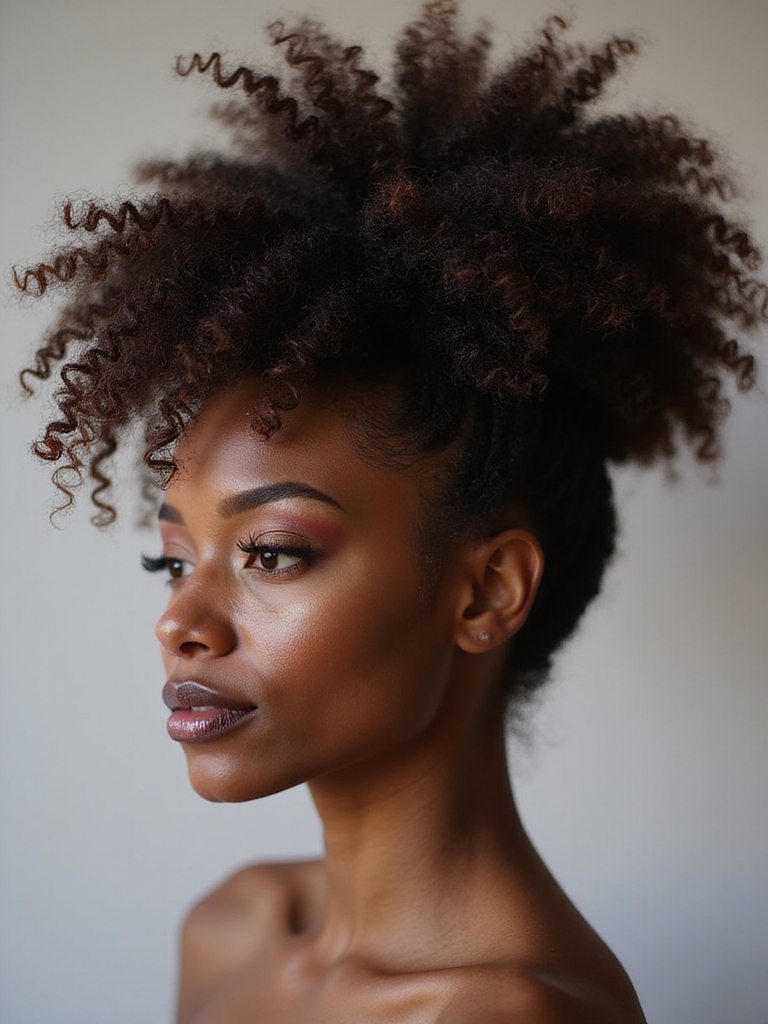 fabulous curls high puff