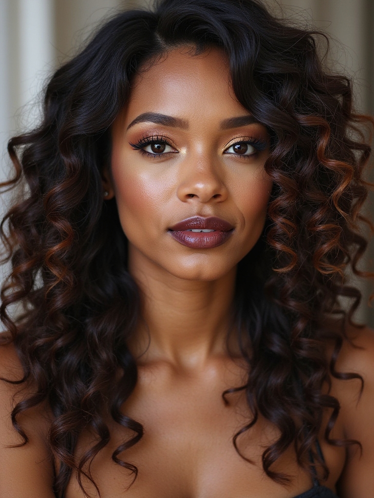 fabulous hollywood glamour curls