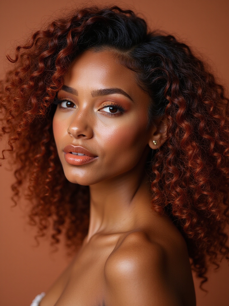 fiery auburn color allure