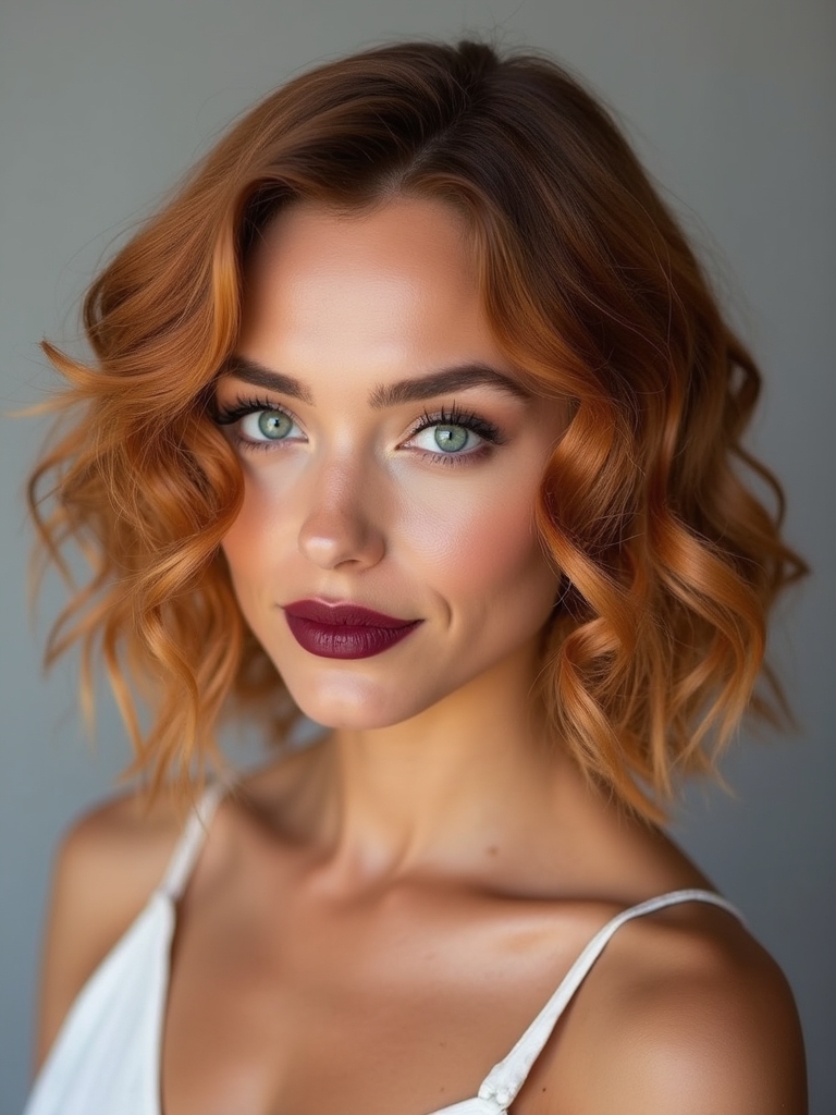 french curls for short hair