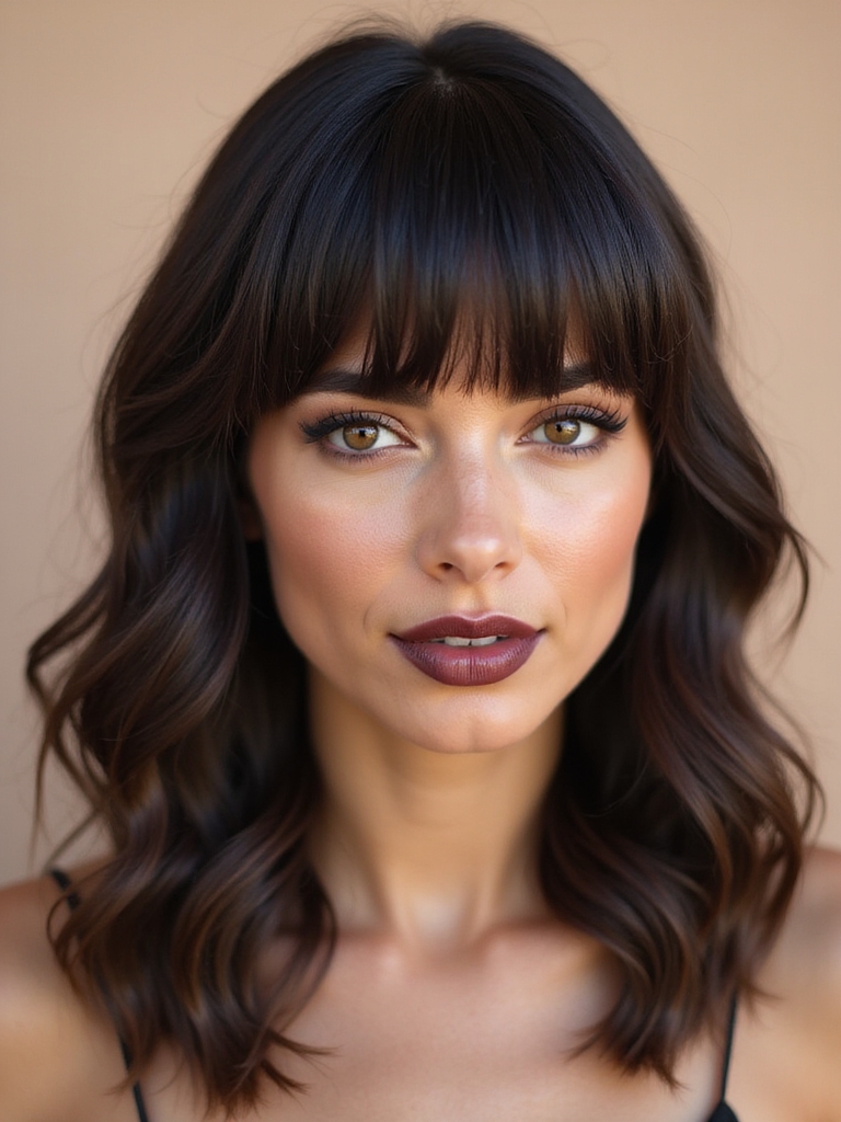 full fringe styling ideas
