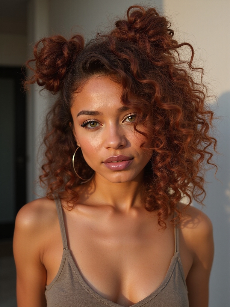 funky fearless playful buns
