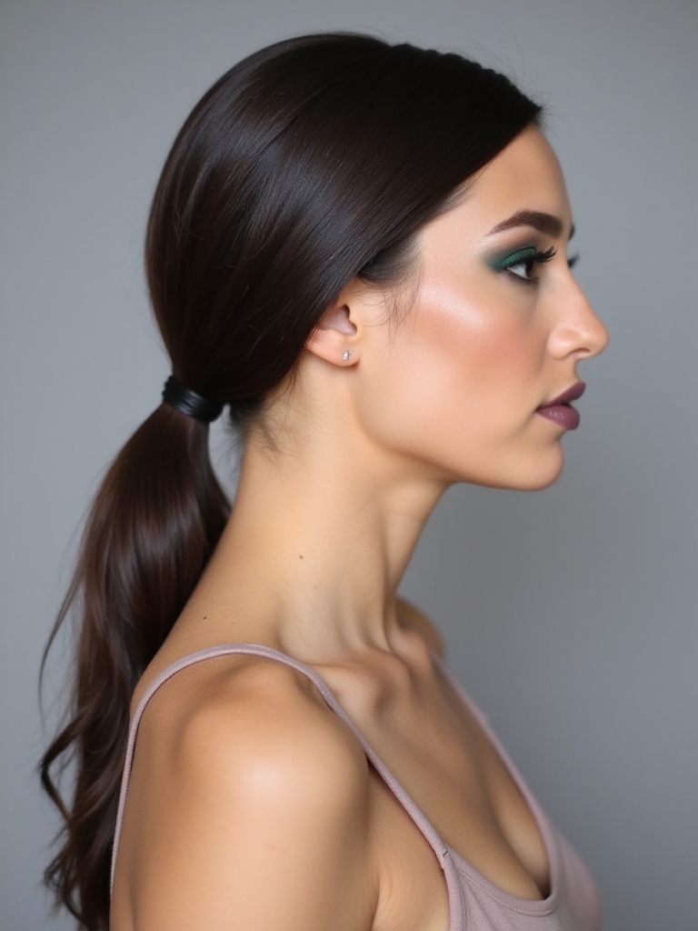 gather tools for ponytail