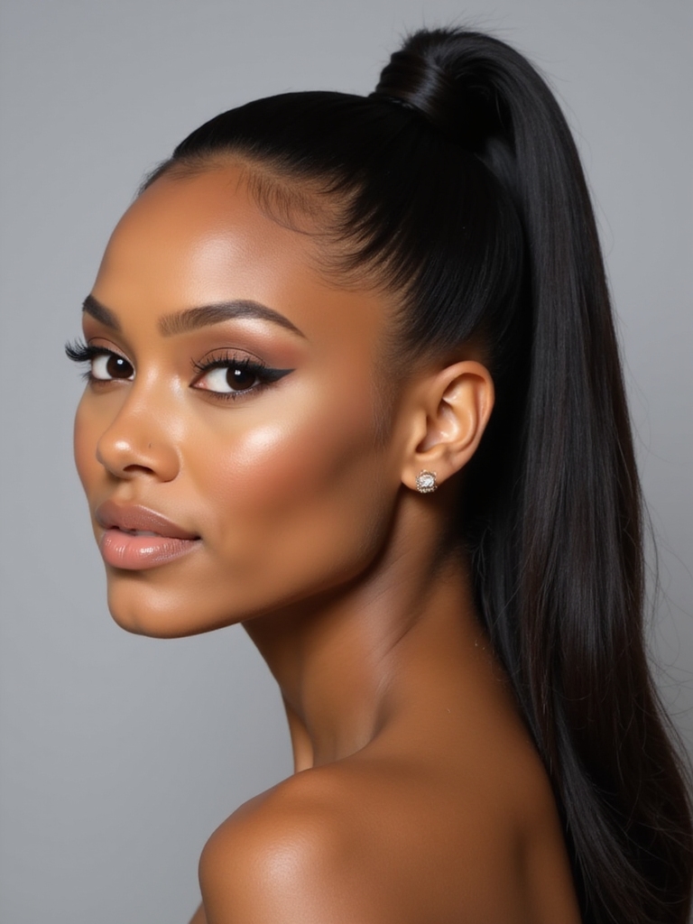 gel for sleek ponytail