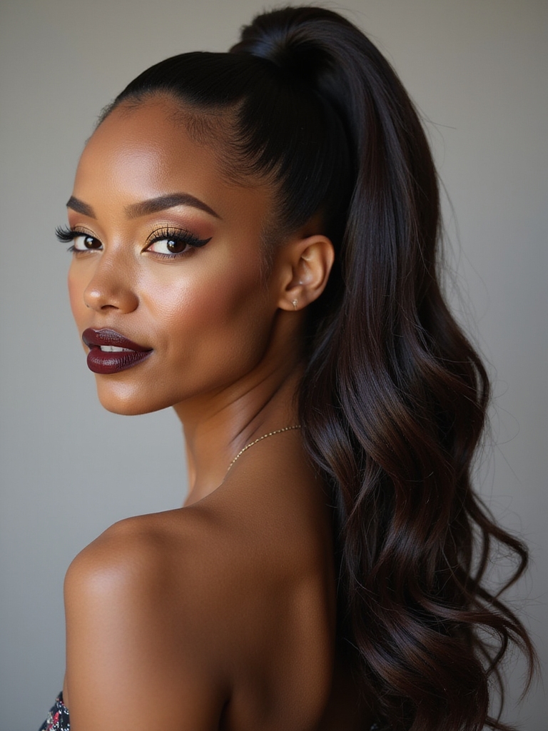 hairspray for perfect ponytails