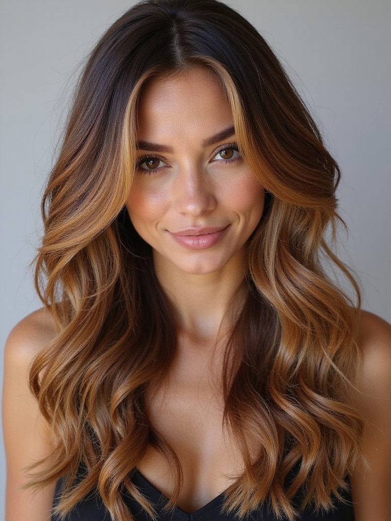 hazelnut highlights and elegance