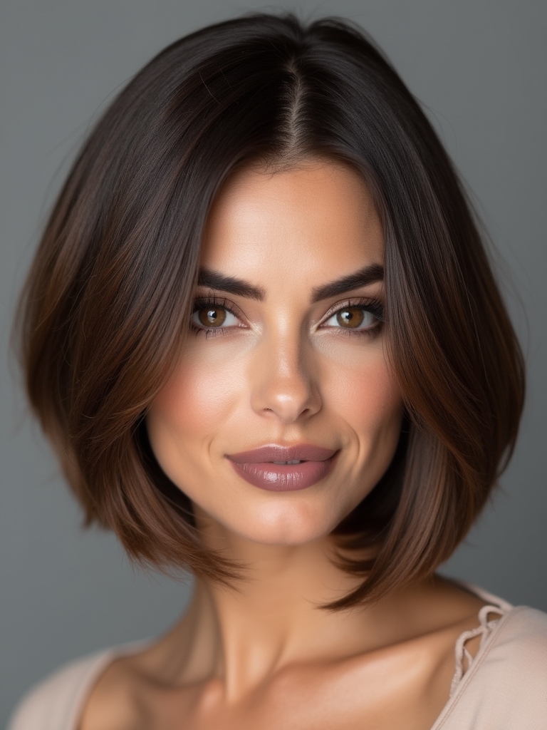 layered bob adds volume