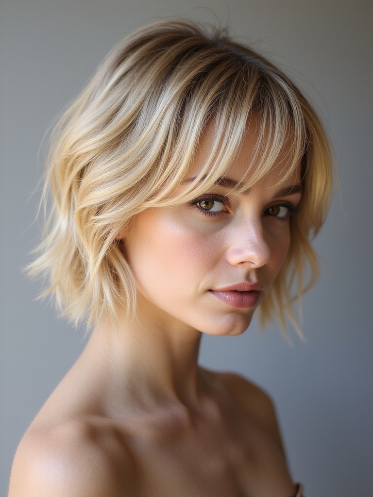 layered fine hair technique