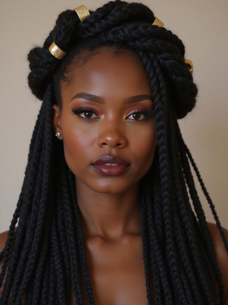 long and lush twists