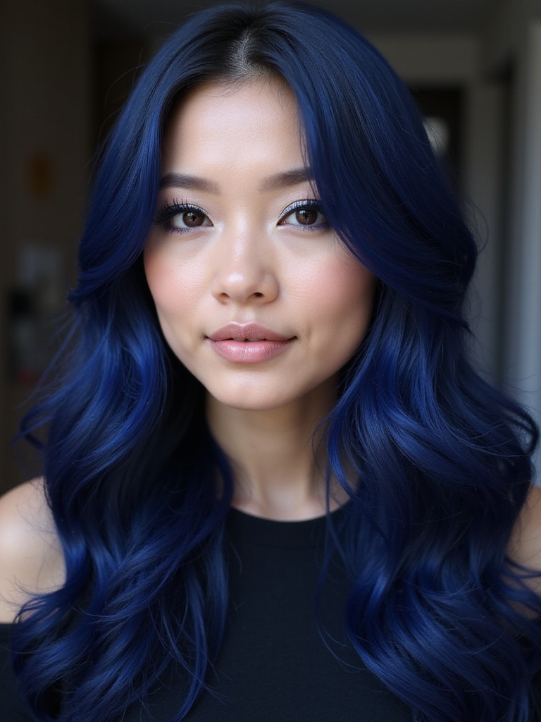 midnight blue elegance illuminated