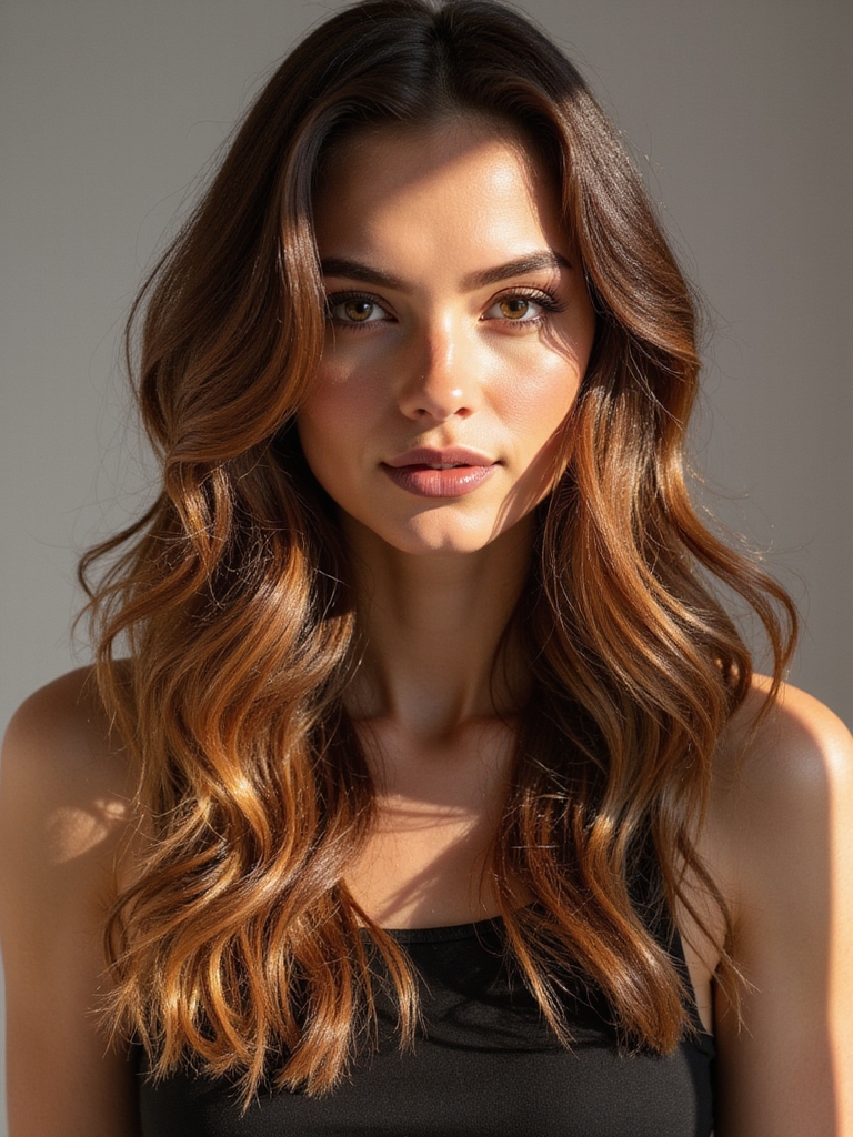 natural lighting enhances hair