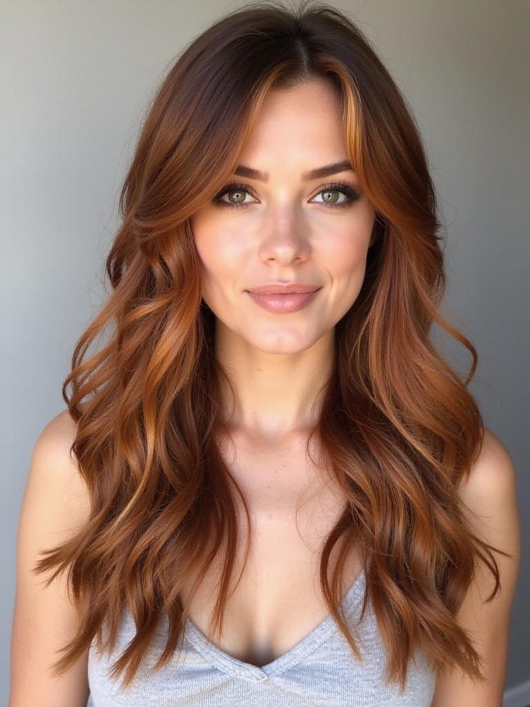 nurture colored autumn hair