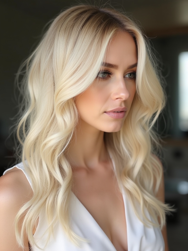 perfect light hair transformation