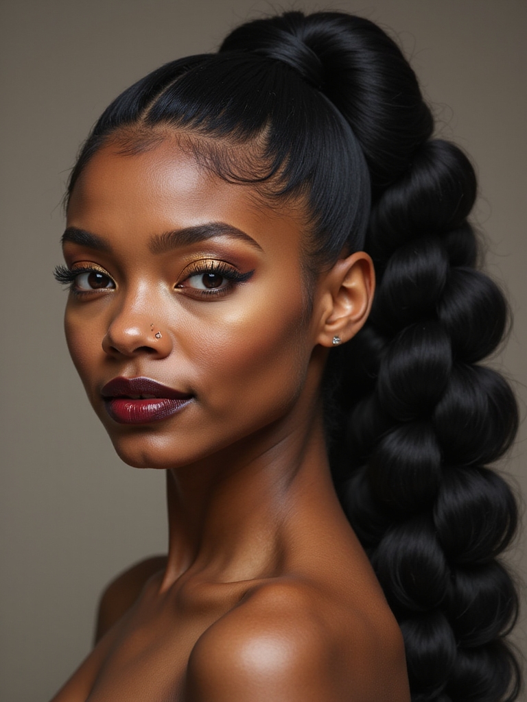 playful elegance in hairstyles