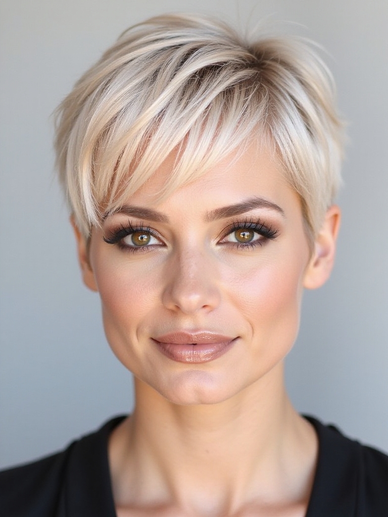 playful peach hair highlights